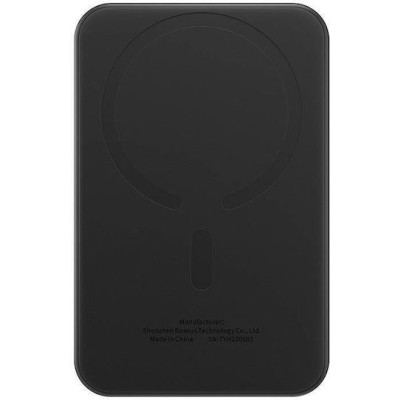 Baseues Magnetic Mini Powerbank 5000mAh 20W Black